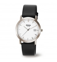 Uhrenarmband BOCCIA Titanium Classic 510-93 | schwarz