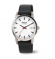 Uhrenarmband BOCCIA Titanium Classic 3625-05 | schwarz