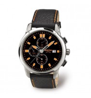 Uhrenarmband BOCCIA Titanium Sport 3763-02 | schwarz