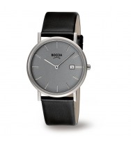 Uhrenarmband BOCCIA Titanium Classic 3547-01 | schwarz