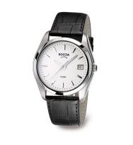 Uhrenarmband BOCCIA Titanium Classic 3548-01 | schwarz