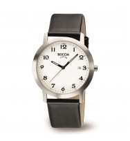 Uhrenarmband BOCCIA Titanium Classic 3618-01 | schwarz