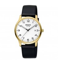 Uhrenarmband BOCCIA Titanium Classic 3620-08 | schwarz