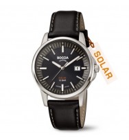 Uhrenarmband BOCCIA Titanium Classic 3643-02 | schwarz