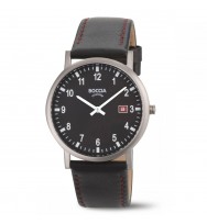 Uhrenarmband BOCCIA Titanium Classic 3662-03 | schwarz