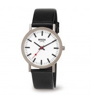 Uhrenarmband BOCCIA Titanium Classic 521-03 | schwarz