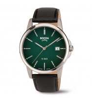 Uhrenarmband BOCCIA Titanium Classic 3633-02 | schwarz