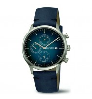 Uhrenarmband BOCCIA Titanium Royce 3744-01 | blau