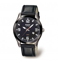 Uhrenarmband BOCCIA Titanium Sport 3555-01 | schwarz