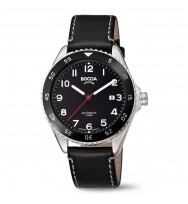 Uhrenarmband BOCCIA Titanium Sport 3653-04 | schwarz