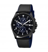 Uhrenarmband BOCCIA Titanium Sport 3747-03 | schwarz