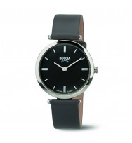 Uhrenarmband BOCCIA Titanium Style 3253-02 | schwarz