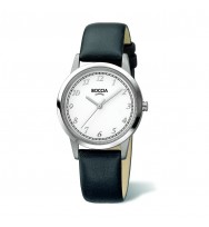 Uhrenarmband BOCCIA Titanium Classic 3257-01 | schwarz