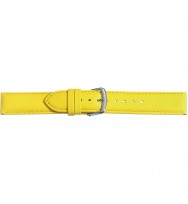 Uhrenband Gelb glatt | Breite konstant