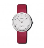 Uhrenarmband M&M Damenuhr New Design Watch M11932-723, rot
