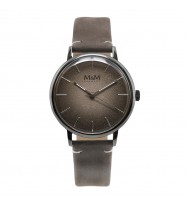Uhrenarmband für M&M Herrenuhr New Classic M11952-989, dunkelbraun